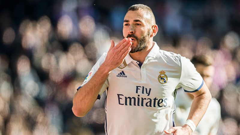Karim Benzema (Real Madrid). Copyright: © Power Sport Images/Getty Images